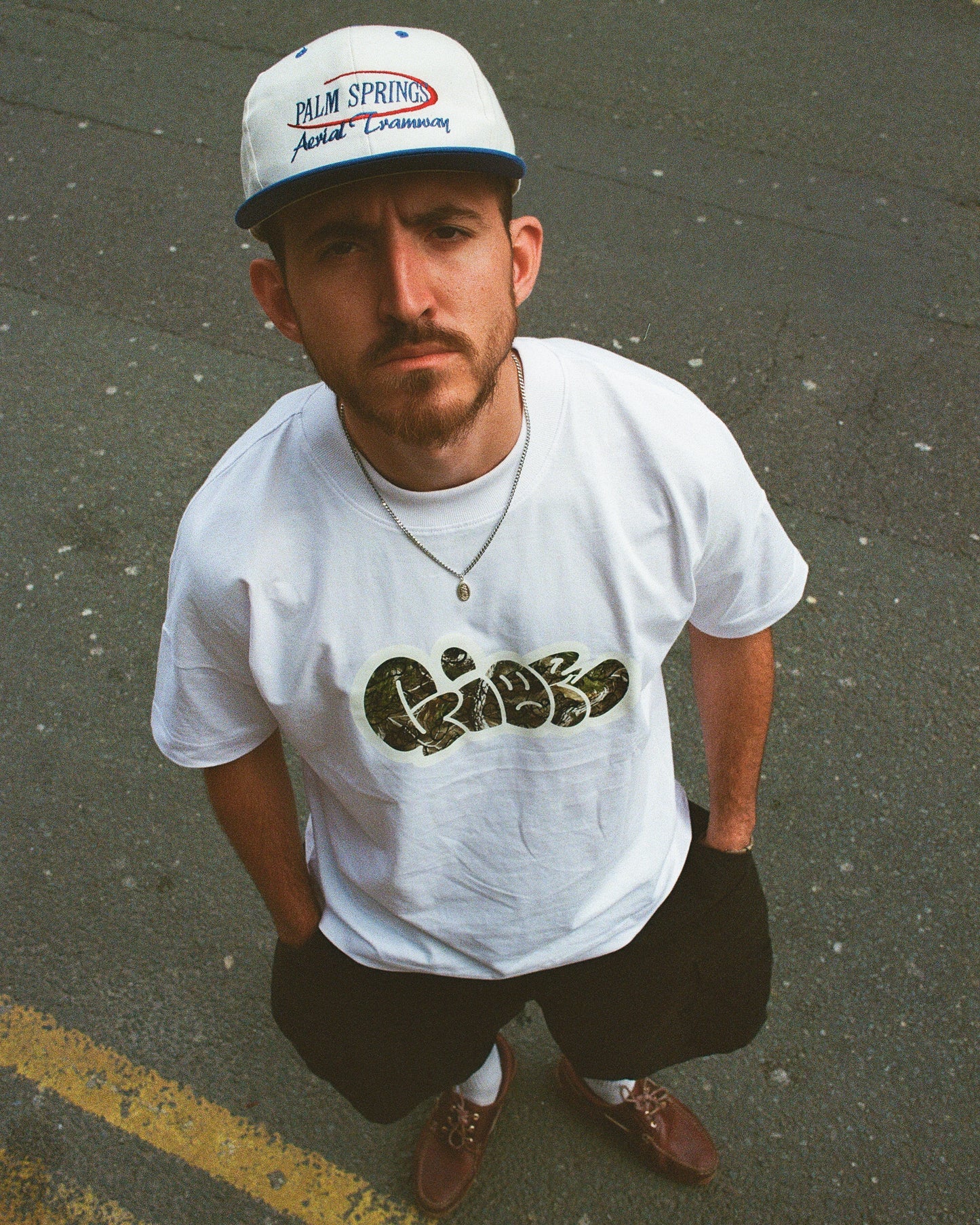 PEAKS TEE WHITE