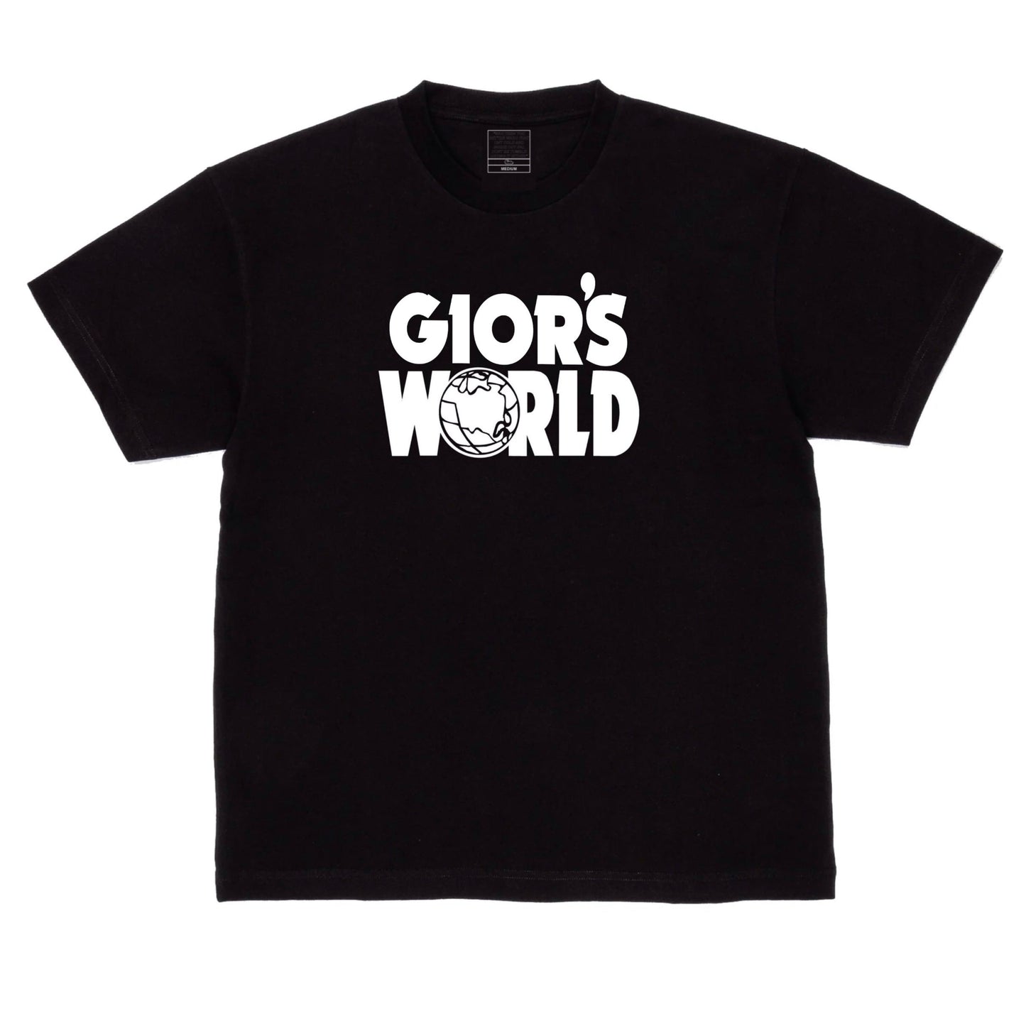 GIOR’S WORLD BLACK T-SHIRT