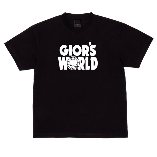 GIOR’S WORLD BLACK T-SHIRT