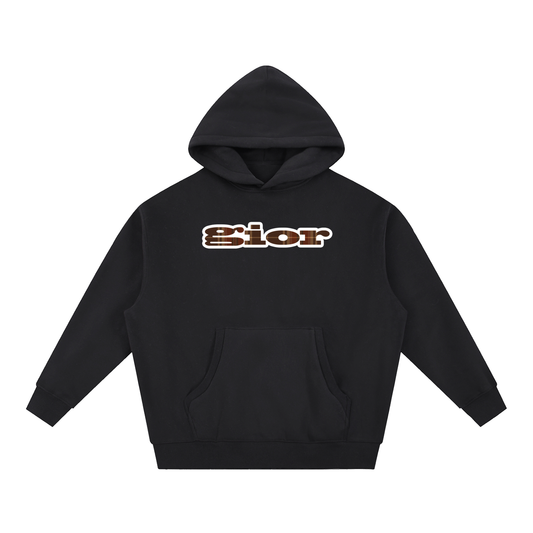 PLAID BOXY HOODIE