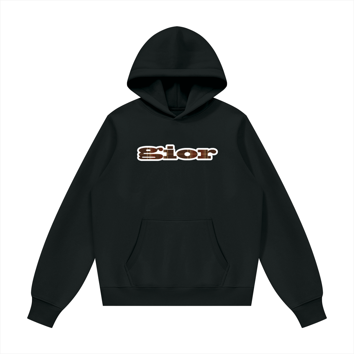 PLAID OVERSIZE HOOD