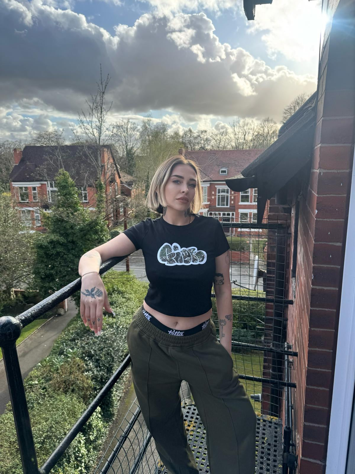 PEAKS BABY TEE